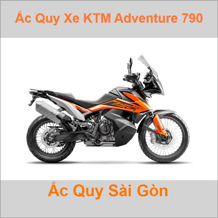 Ắc quy xe mô tô KTM Adventure 790 LC8c (2019 đến nay)