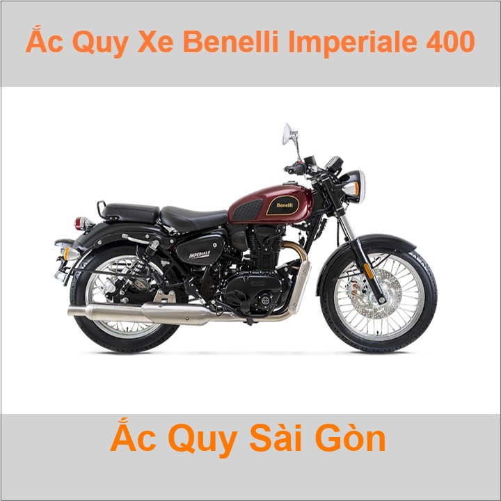 Ắc quy xe mô tô Benelli Imperiale 400 (2018 đến nay)