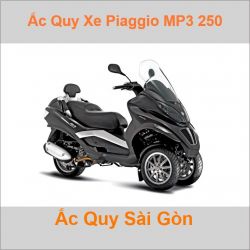 Ắc quy xe tay ga Piaggio MP3 250 (2006 - 2014)