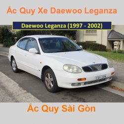 Bình ắc quy xe ô tô Daewoo Leganza (1997 - 2002)