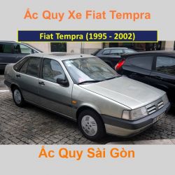 Bình ắc quy xe ô tô Fiat Tempra (1995 - 2002)