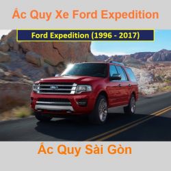 Bình ắc quy xe ô tô Ford Expedition (1996 - 2017)