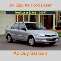 Bình ắc quy xe ô tô Ford Laser (1981 - 2007)