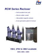 Recloser 27kV 630A, 12.5kA - RCW-27 - Rockwill