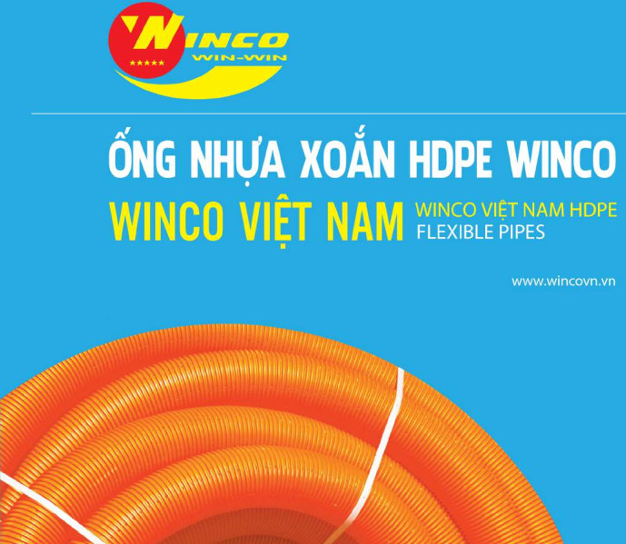 Ống nhựa xoắn HDPE Winco - 2023
