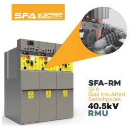 Tủ RMU 40.5kV 04 ngăn SSSS-40.5kV - Hãng SFA/ Thổ Nhĩ Kỳ