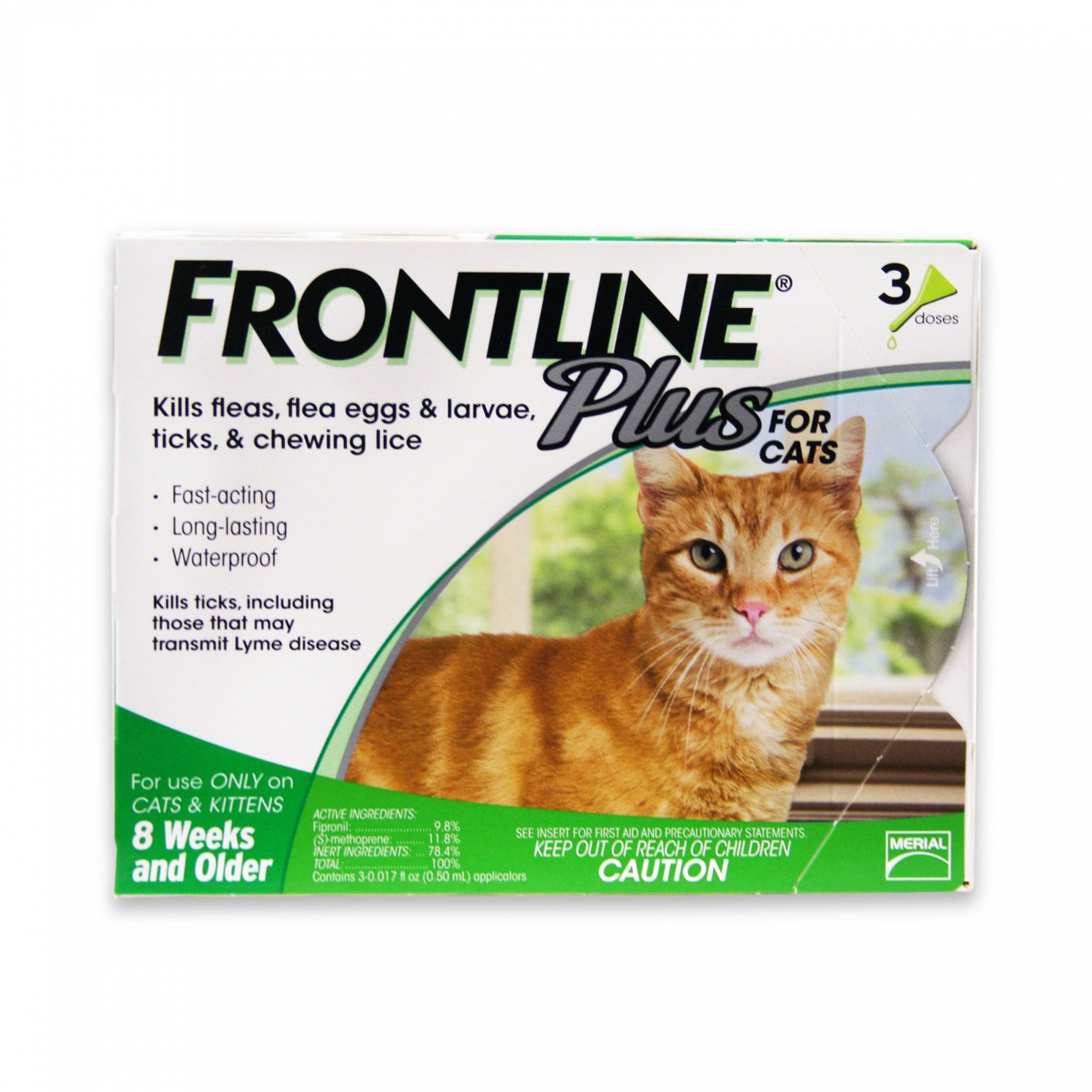[1 tuýp] Frontline Plus- Thuốc trị ve rận nhỏ gáy cho mèo