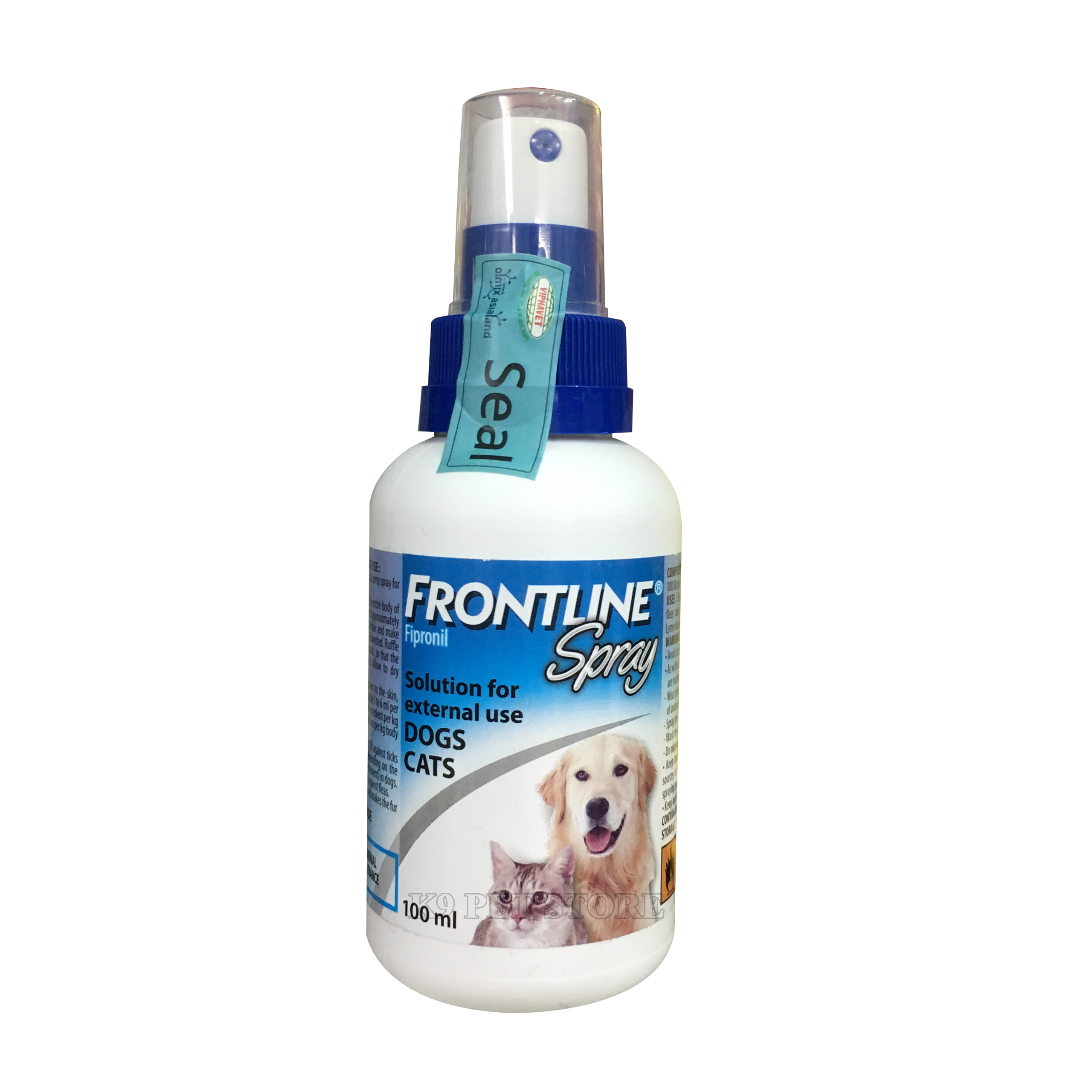 Thuốc xịt trị ve ghẻ, bọ chét cho chó, mèo - Frontline Spray 100ml