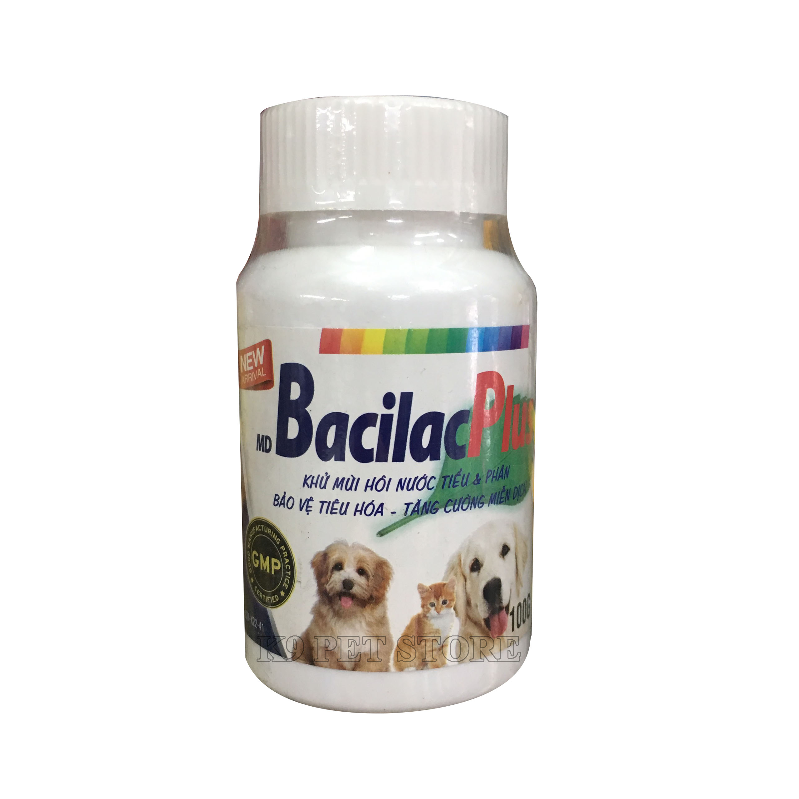 Bacilac Plus- Đánh bật mùi hôi nước tiểu & phân chó mèo
