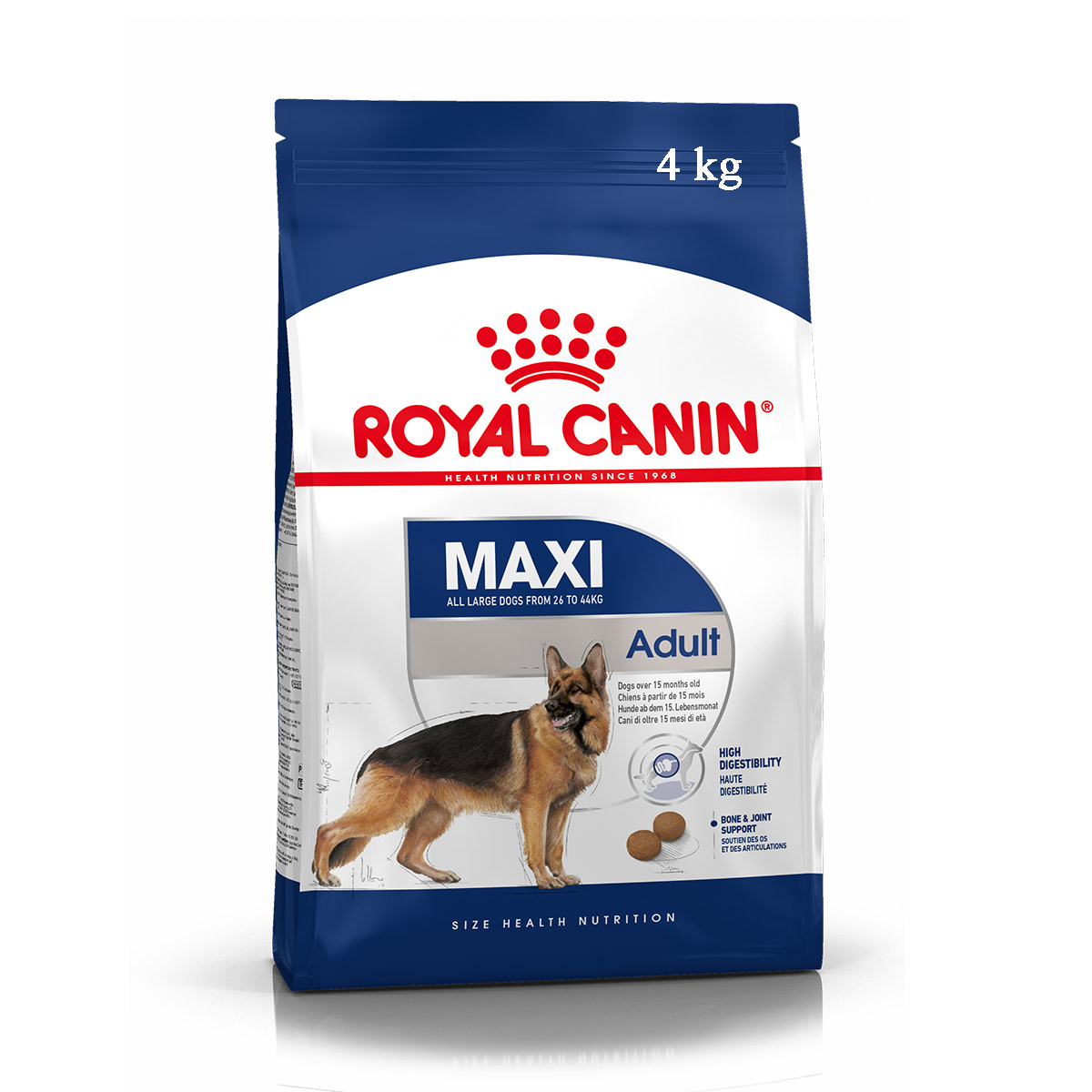 Royal canin maxi adult - Thức ăn cho chó trưởng thành cỡ lớn 4kg