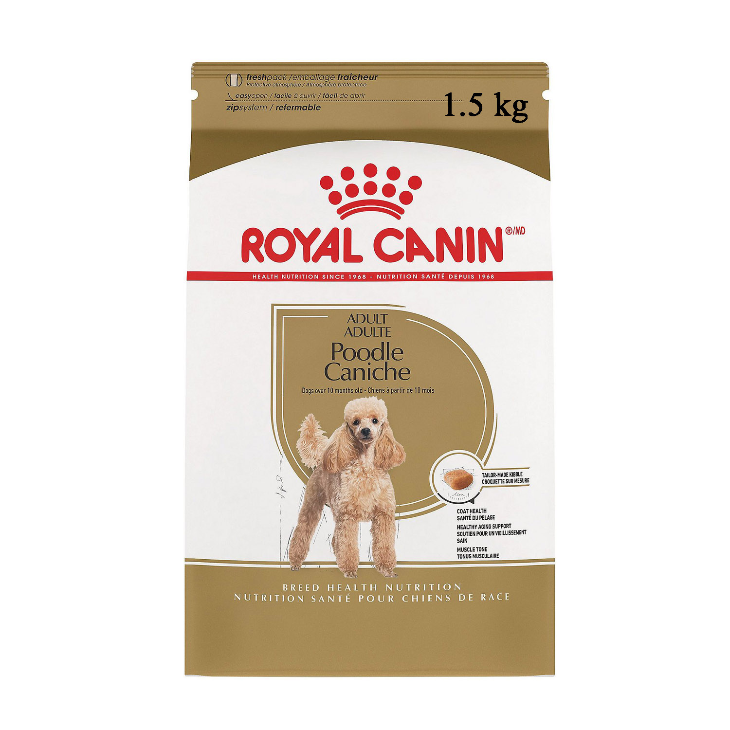 Royal canin Poodle Adult - Thức ăn cho chó Poodle trưởng thành 1.5kg