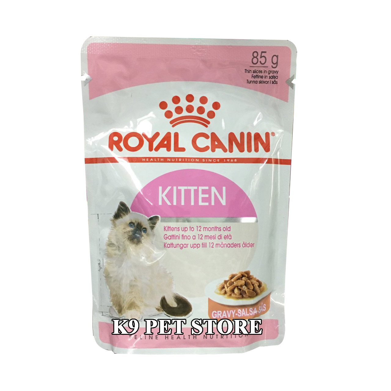 Pate cho mèo con Royal Canin Kitten Gravy 85g