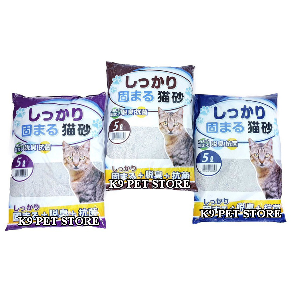 Cát vệ sinh Nhật Bản CAT LITTER 5l cho mèo