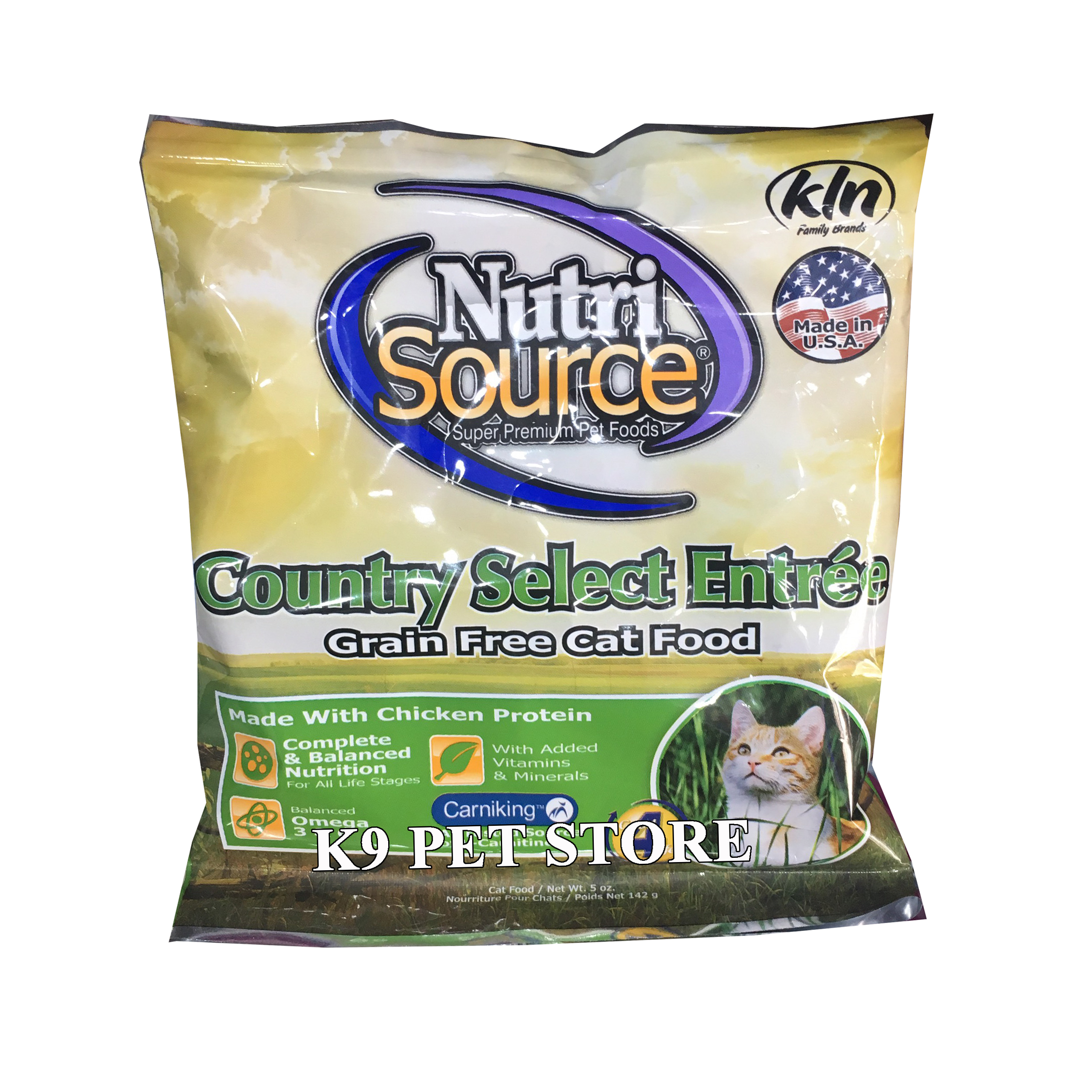 Nutri Source Grain Free - Thức ăn cao cấp không ngũ cốc cho mèo mọi lứa tuổi 142g