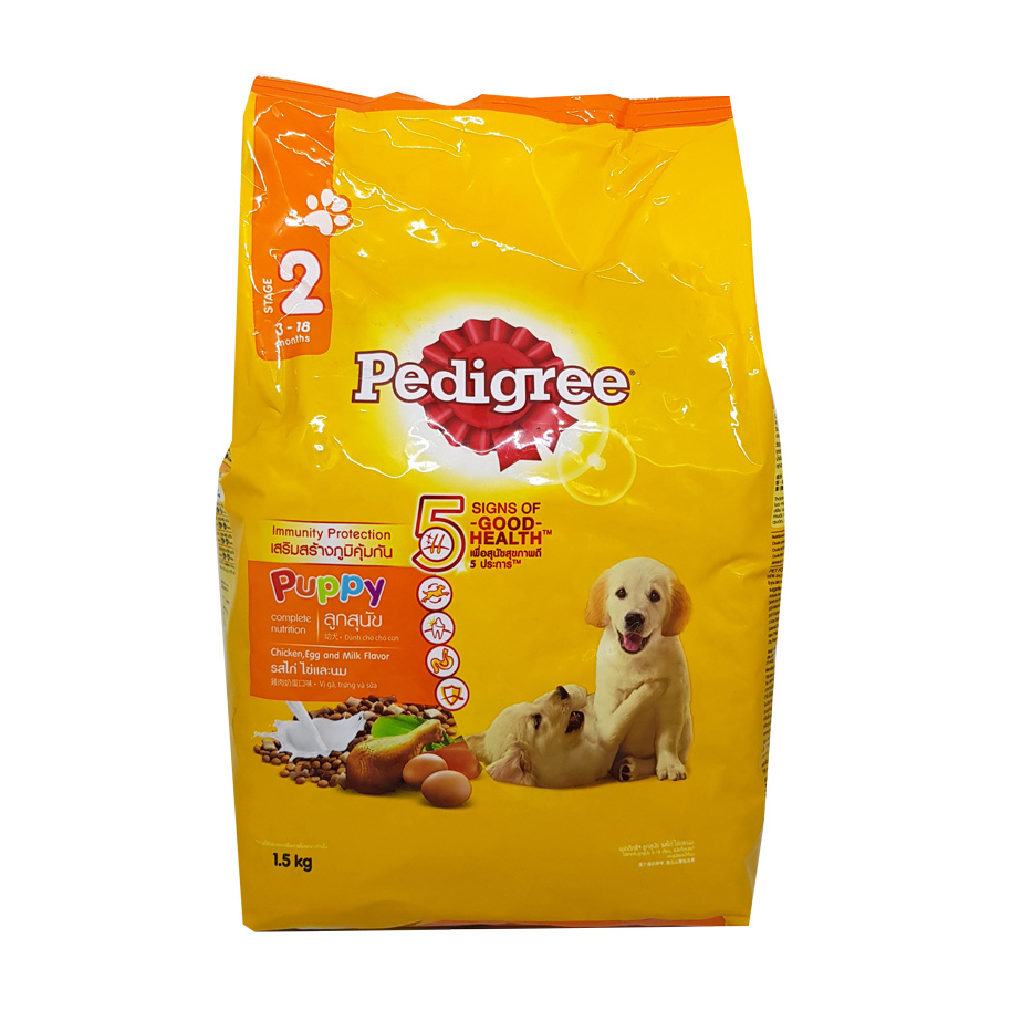 Thức ăn hạt cho chó con Pedigree Puppy 1.5kg
