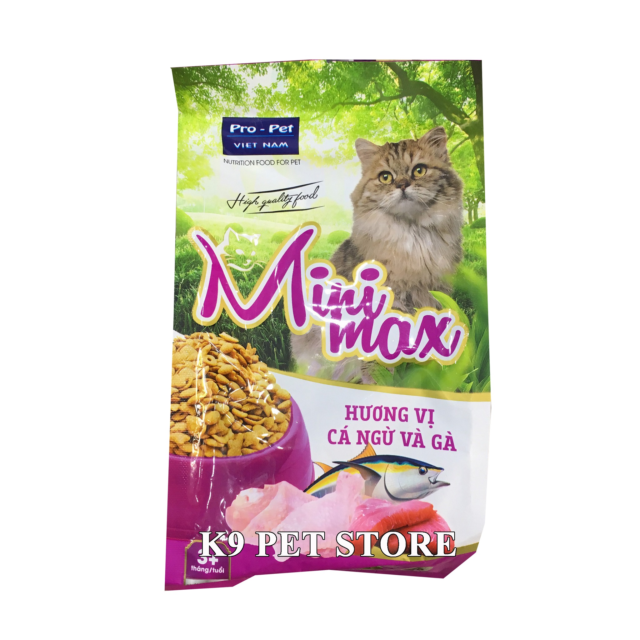 Thức ăn cho mèo Mini Max 350g