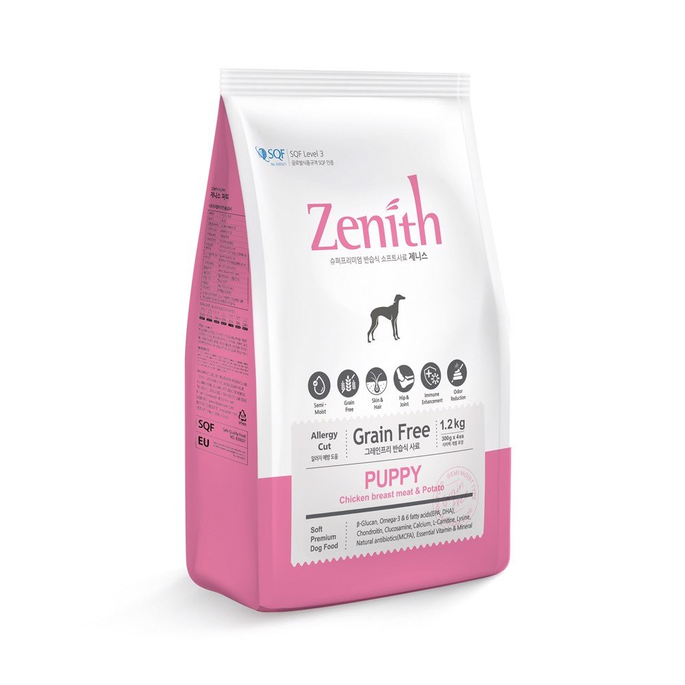 Zenith Puppy - Thức ăn hạt mềm cho chó con Zenith 1,2kg