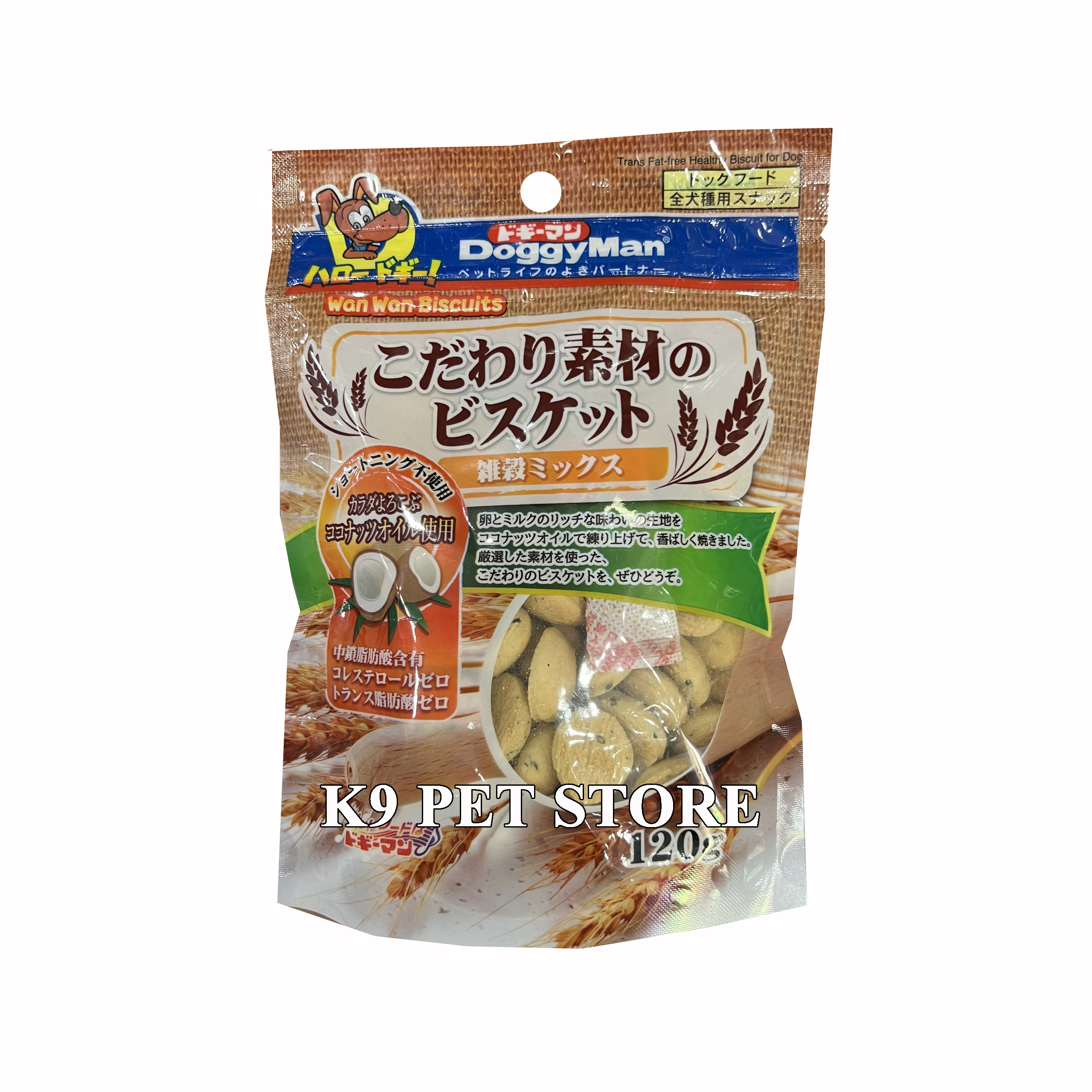 Doggy Man - Bánh quy dừa 120g