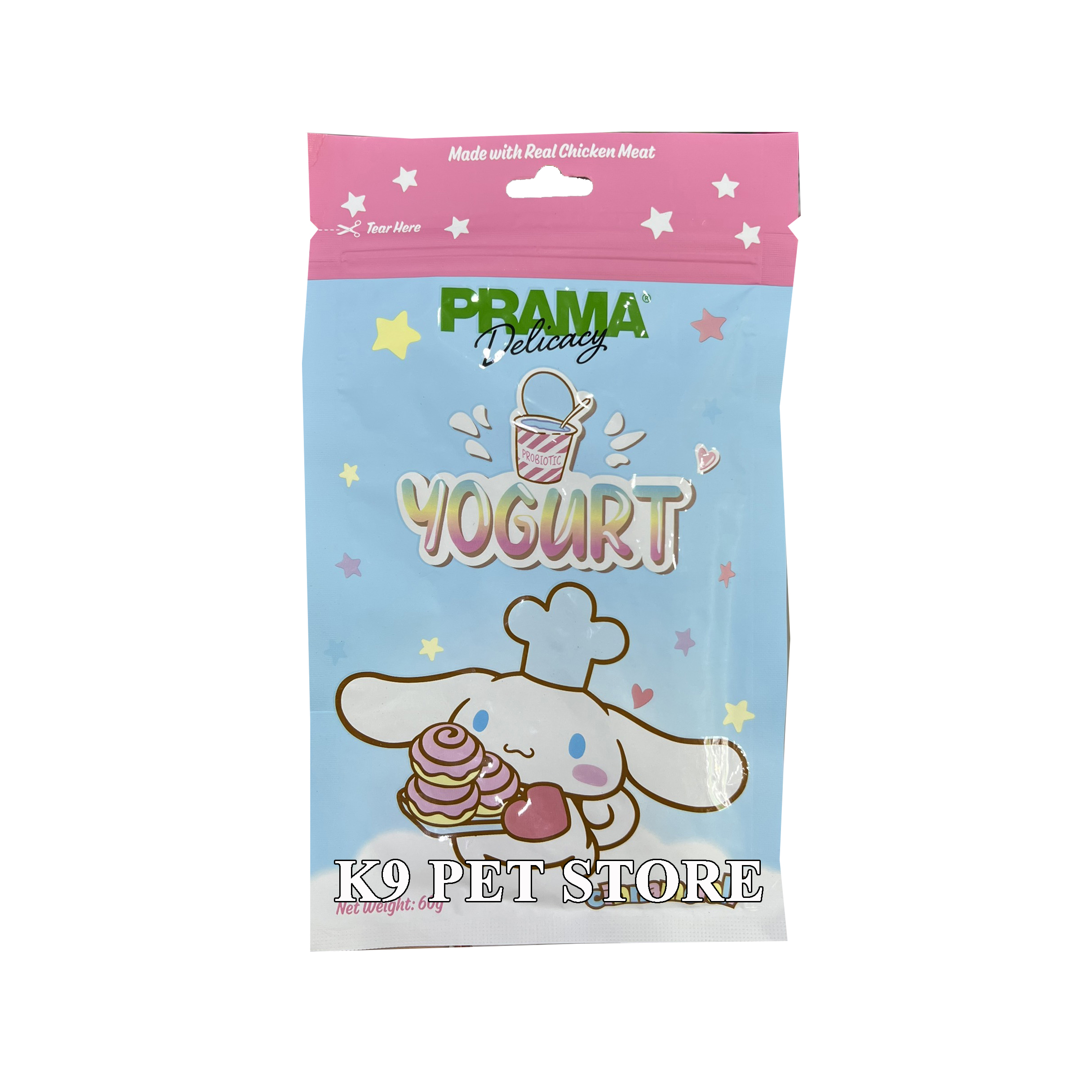 Snack cho chó Prama Yogurt 70g (sữa chua)