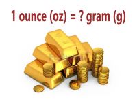 1 ounce (oz) bằng bao nhiêu gram (g)?