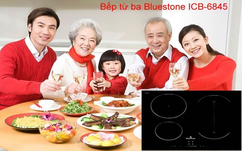 Tên sản phẩm: Bếp điện từ ba Bluestone ICB-6845
Điện áp: 220V – 50Hz
Công suất : 7100 W
Số bếp nấu: 4 bếp nấu