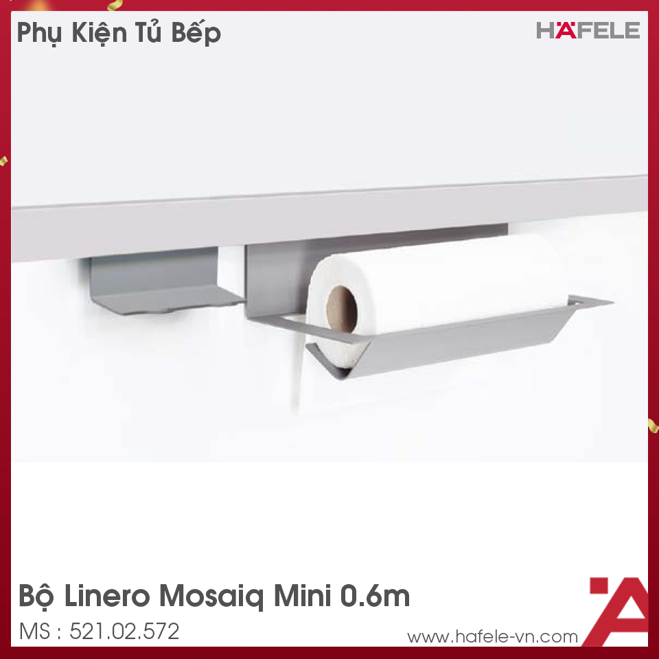 Bộ Linero Mosaiq Mini 0.6m Hafele 521.02.572