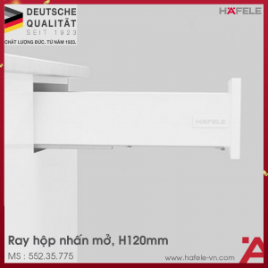 Ray Hộp Alto-S Giảm Chấn H120mm Hafele 552.35.775
