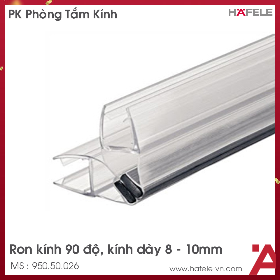 Ron Cửa Kính 8 - 10mm Nam Châm 90º Hafele 950.50.026
