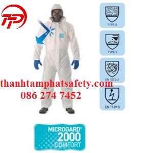 Quần áo chống hóa chất Microgard 2000