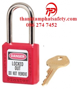 Master Lock 410 Red Lightweight Safety Lockout