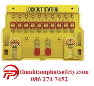 Master Lock 1483BP410 Lockout Station