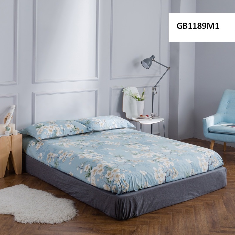 GB1189- 14 mẫu Ga bọc giường cotton 160 và 180 x 200 sale 30