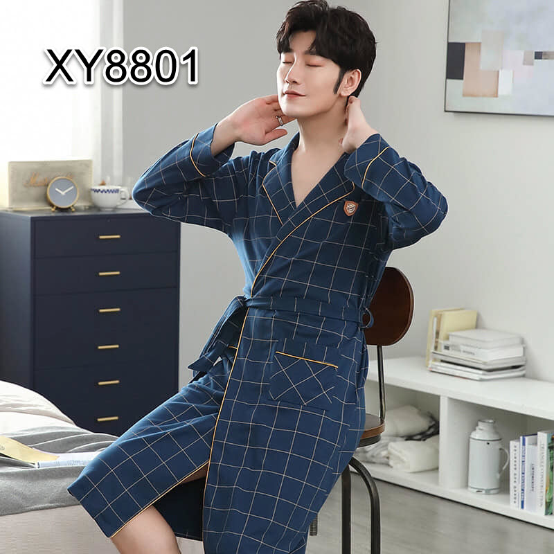 XY8801 - Áo choàng nam dài tay chất cotton hàng nhập - giá 420k