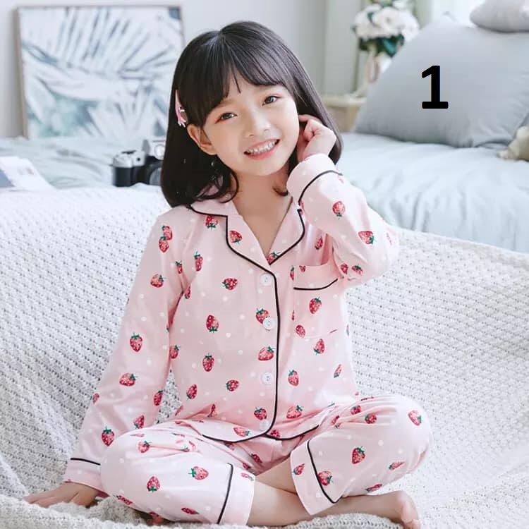 KD6582 - Bộ pyjama dài tay chất cotton cho bé hàng nhập - giá 260k