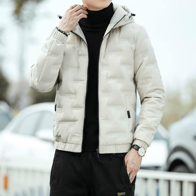 SY88556 - Áo khoác phao nam lông vũ nhẹ mặc ấm mùa đông hàng nhập - giá 1.200k