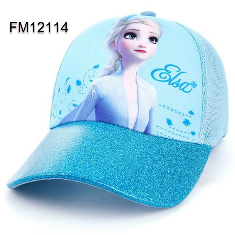 FM12107 - Mũ lưới trai công chúa elsa bé gái hàng nhập - giá 150k