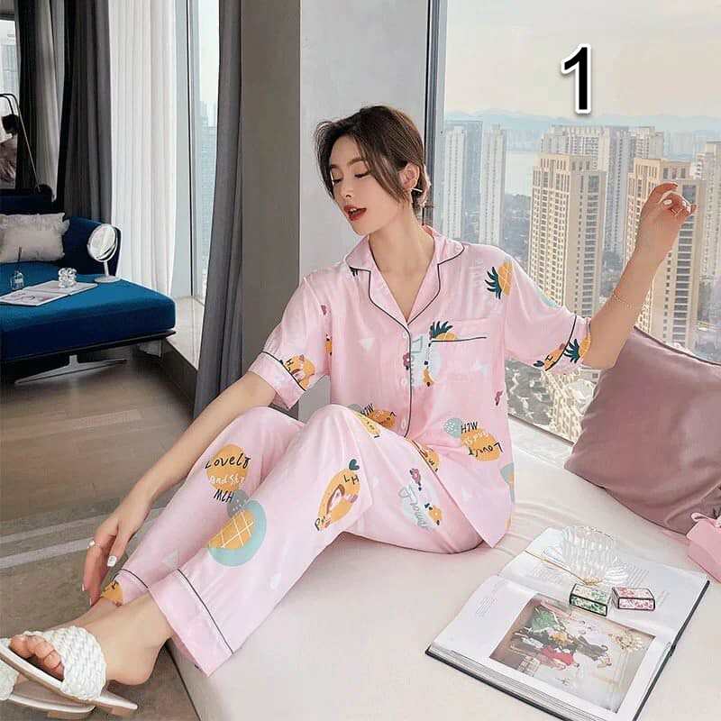 NG2501 - Bộ pyjama nữ ngắn tay hàng nhập - giá 360k