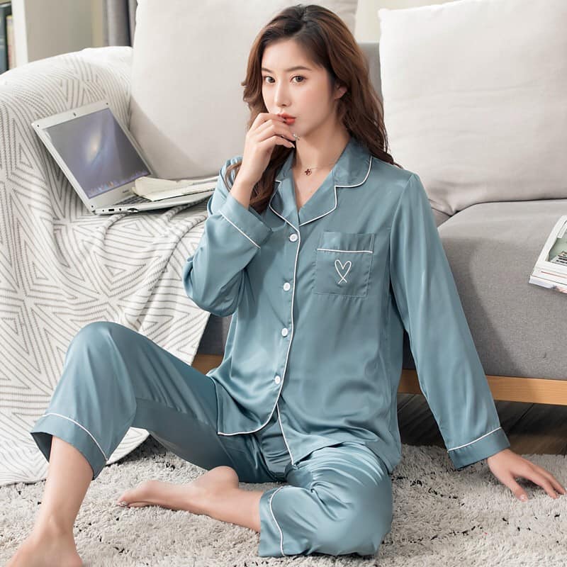 NG2003 - Bộ pyjama nữ chất lụa hàng nhập - giá 440k