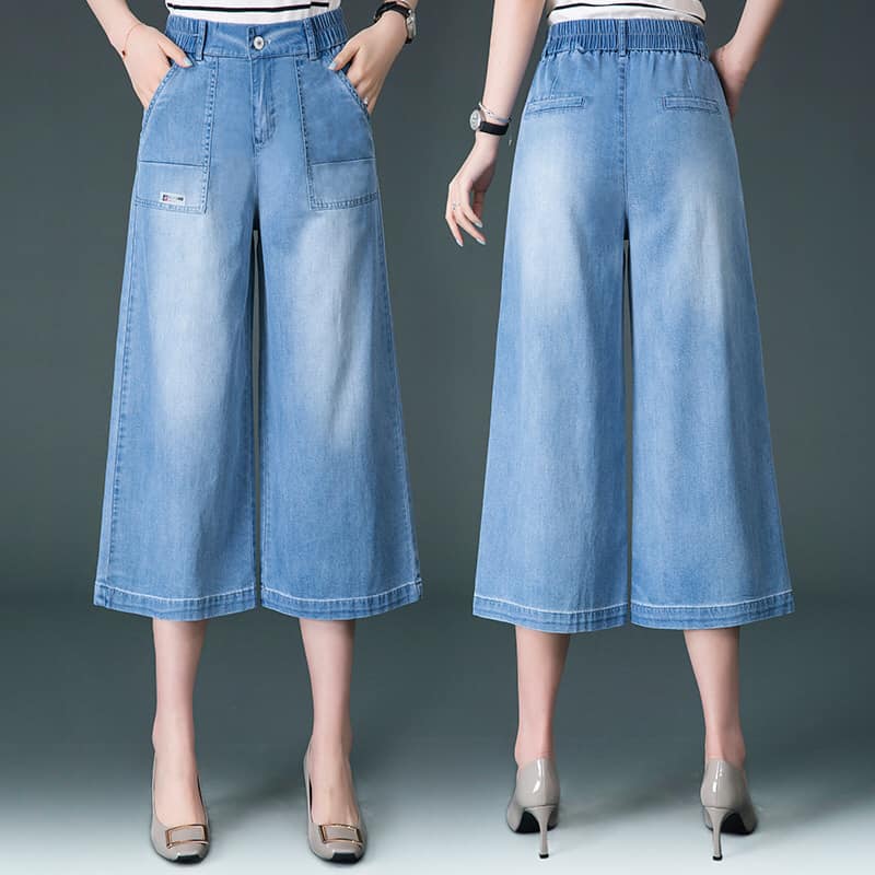 MẸ & BÉ] Set áo croptop dài tay quần ống rộng dễ thương cho Mẹ & bé– Bé  Xinh Shop