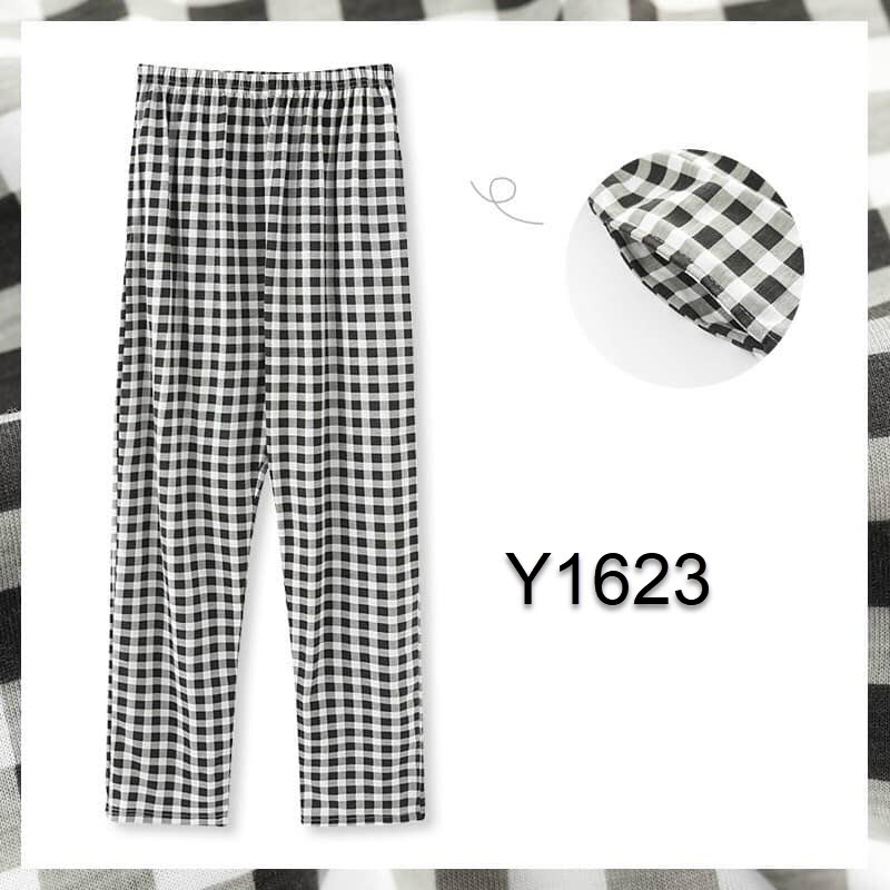 Y162311 - Quần mặc nhà cotton nữ hè có túi 2 bên hông hàng nhập - giá 140k