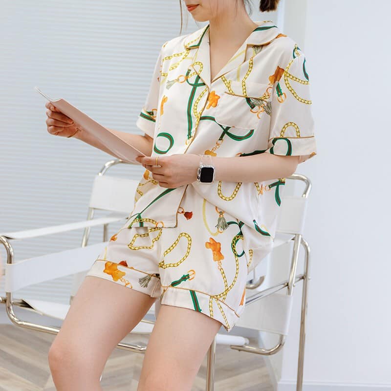 NG2500 - Bộ pyjama ngắn nữ hè hàng nhập - giá 420k