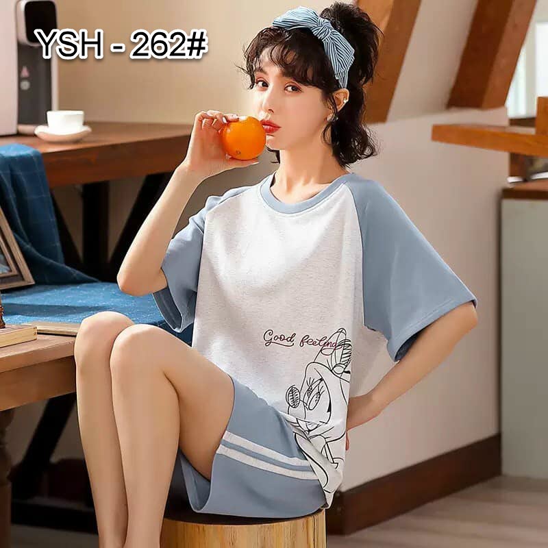 YSH262 - Bộ mặc nhà nữ hè ngắn tay hàng nhập - giá 290k
