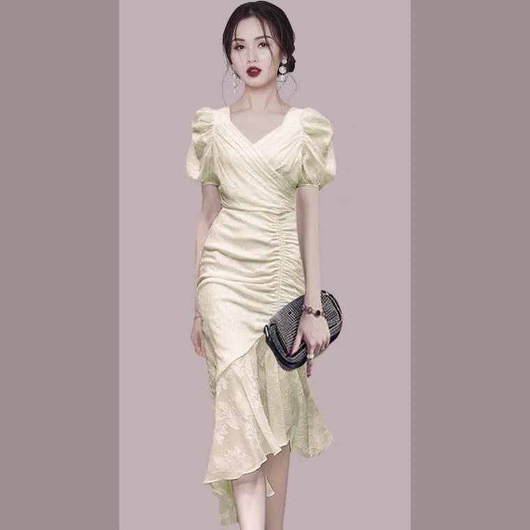 Đầm dạ tweed cổ K t.hộp Đ.đô – Thoitranght.com.vn