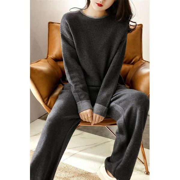 BL6935 - Set áo len và quần len nữ thu đông hàng nhập - giá 810k