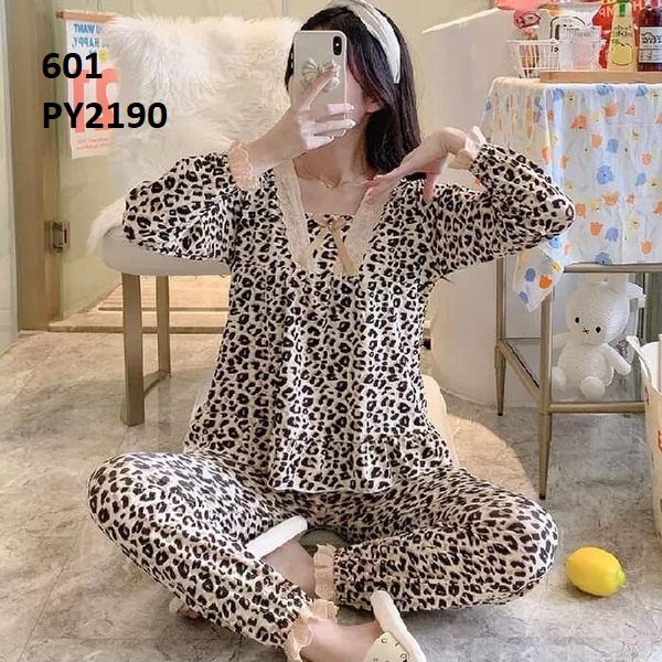 PY2190 - Bộ mặc nhà nữ dài tay mùa thu hàng nhập - giá 220k