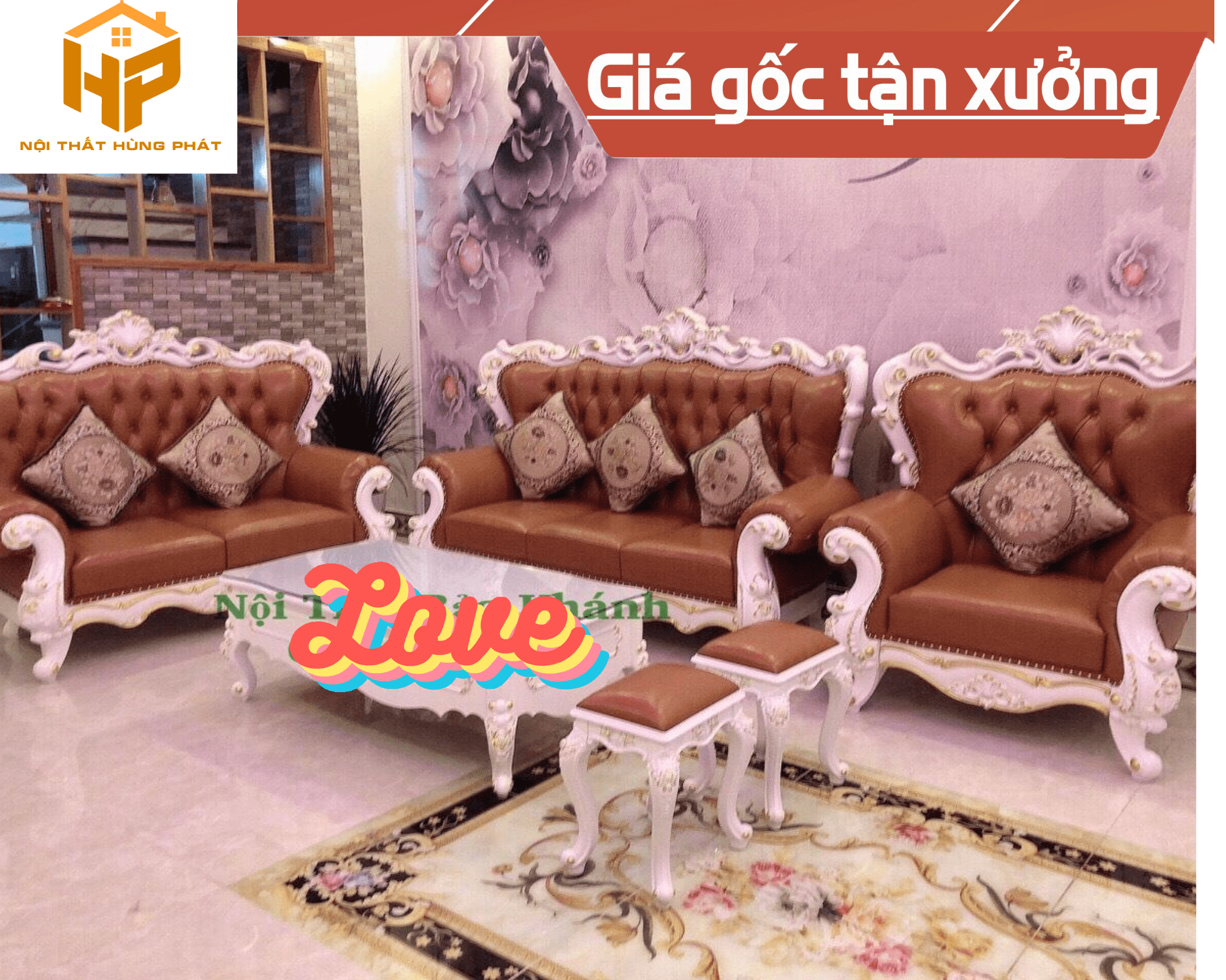 Bàn ghế Sofa Tân Cổ Điển là sự lựa chọn tuyệt vời để tạo nên không gian nội thất hoàn hảo. Sản phẩm được làm từ chất liệu cao cấp và thiết kế đẹp mắt, giúp mang đến cho bạn cảm giác thoải mái và thư giãn tuyệt đối.