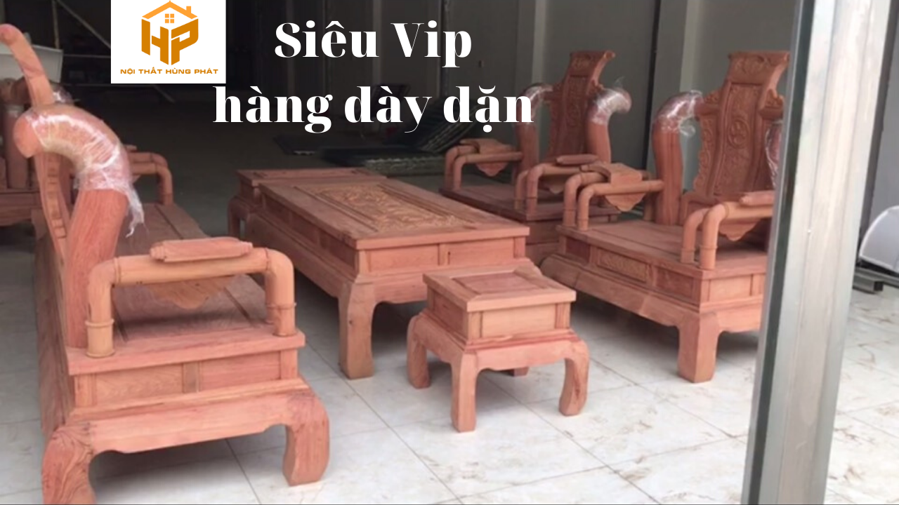Siêu VIP bộ bàn ghế Tần Thủy Hoàng gỗ hương đá