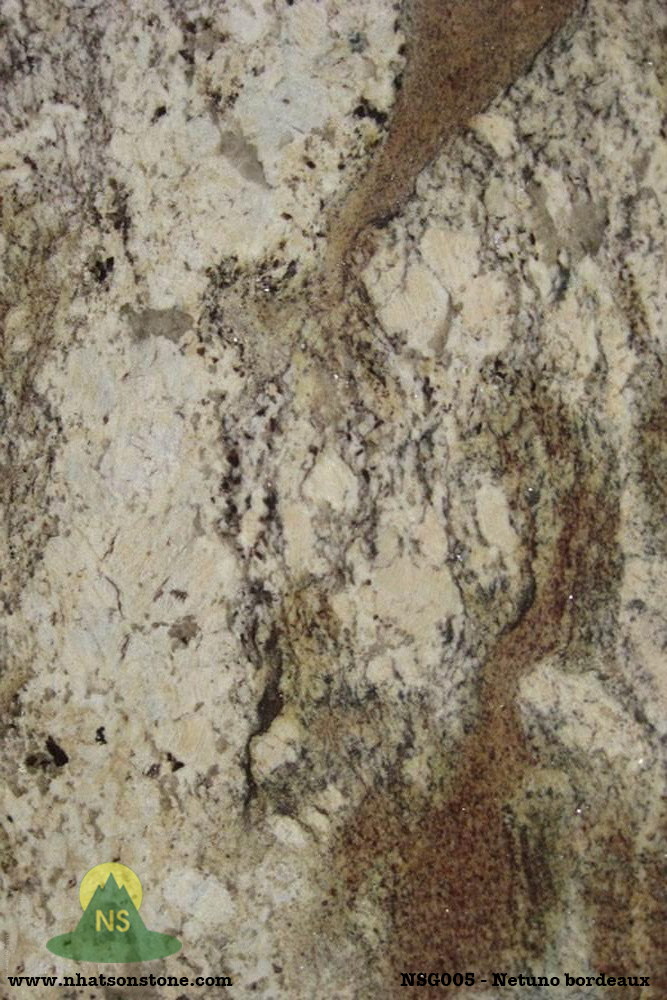 Đá Tự Nhiên Granite NSG005 - Netuno Bordeaux