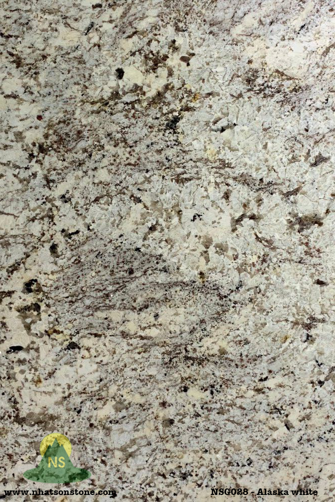 Đá Tự Nhiên Granite NSG028 - Alaska White