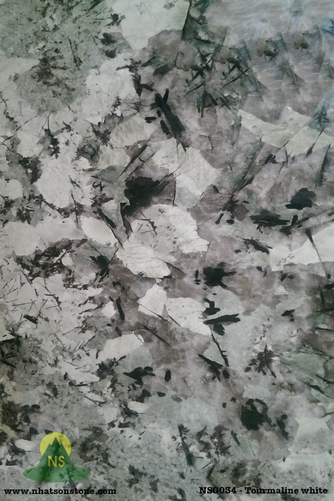 Đá Tự Nhiên Granite NSG034 - Tourmaline White